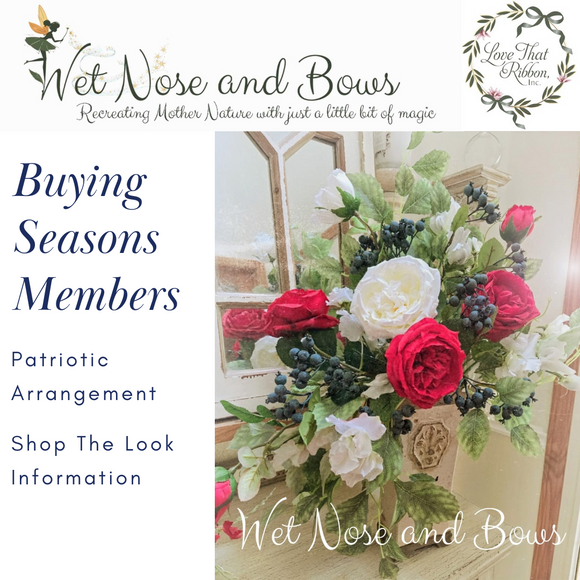 Buying Seasons - Patriotic Arrangement - 04-14-25