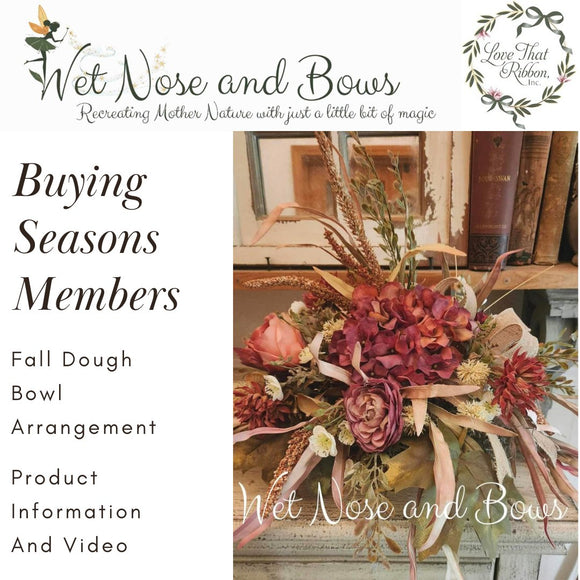 Buying Seasons - Fall Dough Bowl - 07-01-23