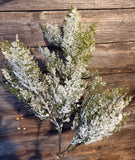 Snow Cedar Spray, 26", White Green