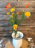 Daisy Spray, 31", Yellow Orange