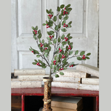 Holly Spray w/ Berry, 30", Red and Green