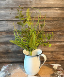 Mixed Green Bush, 16", Green