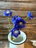Cornflower Stem, 22", Dark Blue