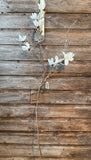 Snow Mini Magnolia Spray, 43.5", White