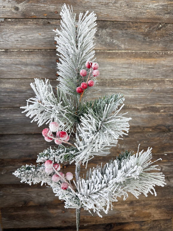 PVC Spray with Snow, 24