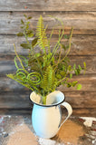 Mixed Green Bush, 16", Green