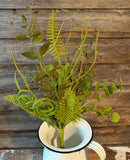 Mixed Green Bush, 16", Green