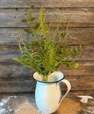 Mixed Green Bush, 16", Green