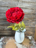 Abundance Peony, 25", 5" bloom, Red