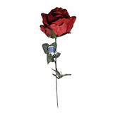 Tall Rose Bud Spray, 27", Red
