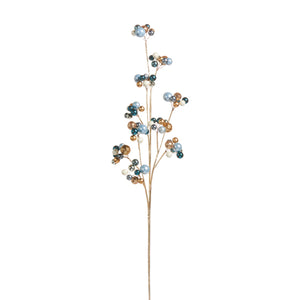 Multi Blue and Gold Ball Spray