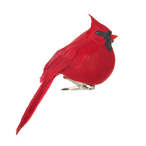 Red Clip-On Cardinal Ornament