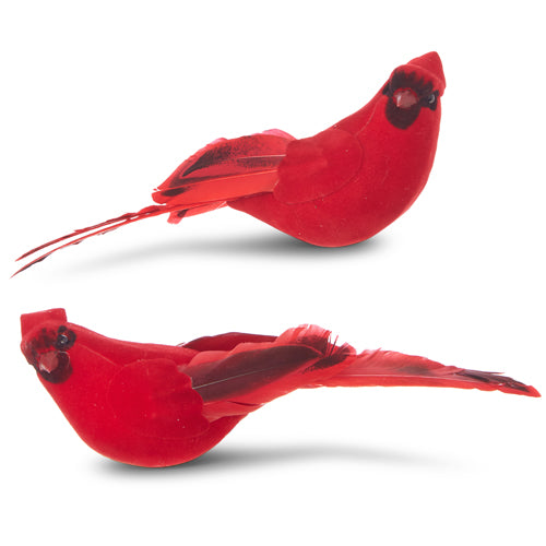 Red Clip-On Cardinal Ornaments Set of 2