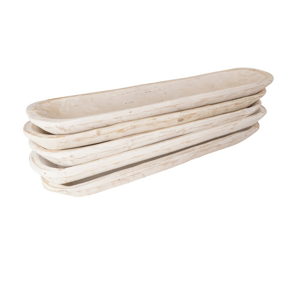 White baguette bowl