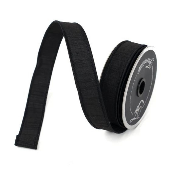 Roll of Black Ribbon
