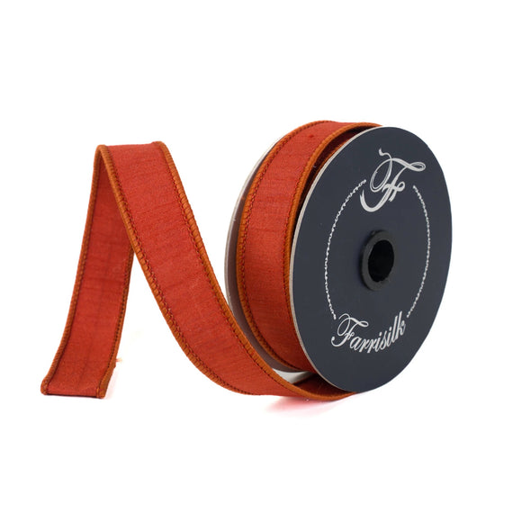  Copper Dupion Ribbon 