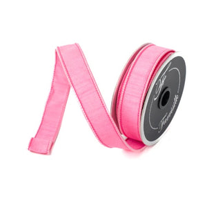 Pink Dupion Ribbon