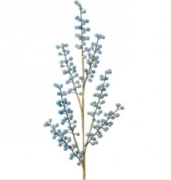 Blue Easter Berry Spray