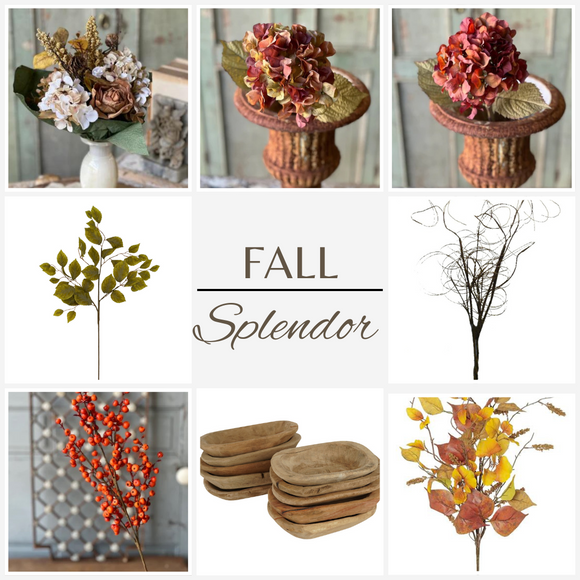 Multi Fall Splendor - Dough Bowl Bundle