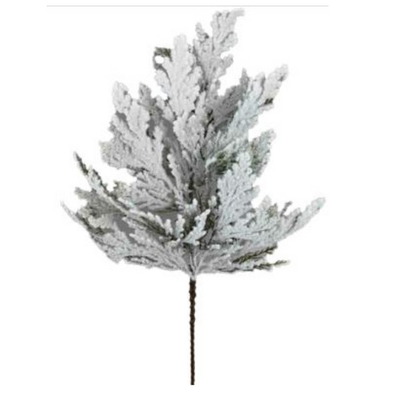  Green Flock Flocked Cedar 