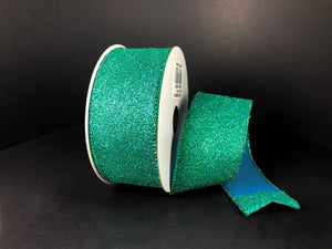 Peacock Glitter Ribbon