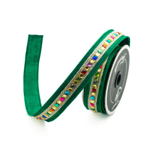 Emerald Kaleidoscope Ribbon