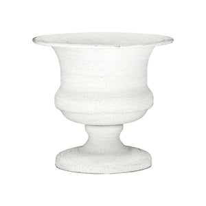 White metal goblet
