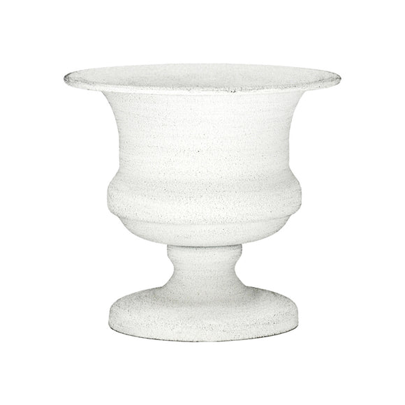 White metal goblet
