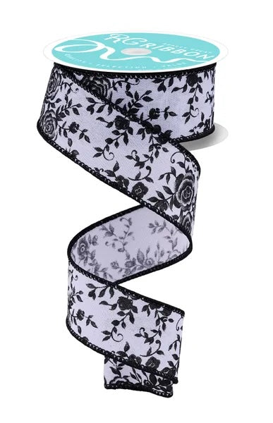 Mini Rose Ribbon, 1.5