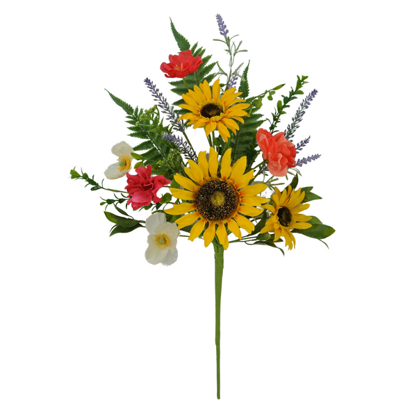 Yellow Mixed Sunflower Bush