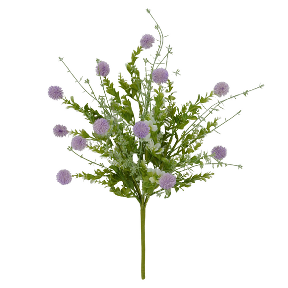 Lavender Mixed Thistle Bush