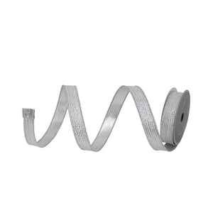  Silver Random Stripes Ribbon 
