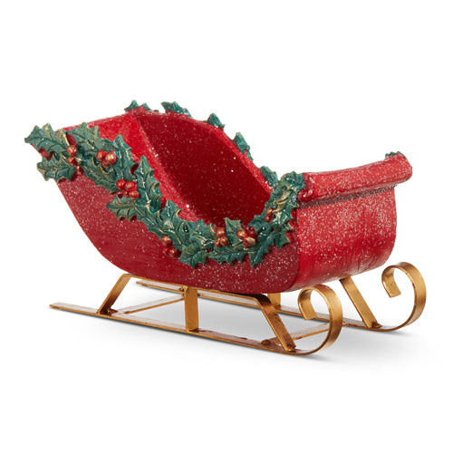 Red and Green Red Holly Sleigh
