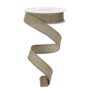 Beige Royal Burlap Ribbon