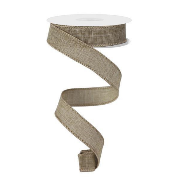 Beige Royal Burlap Ribbon