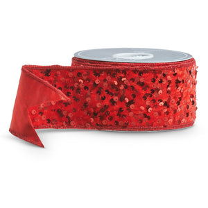Sequined Wired Ribbon
