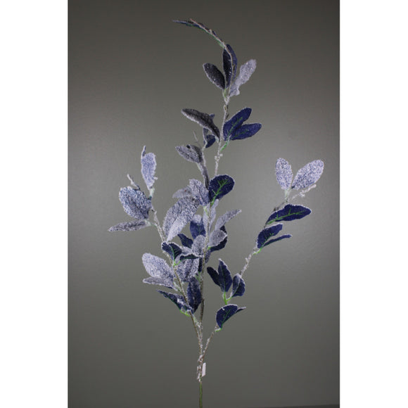  Blue Snow Lambs Ear Leaf Spray 