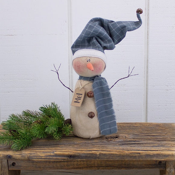 Beige Multi Snowman - Mel The Whimsical Snowman