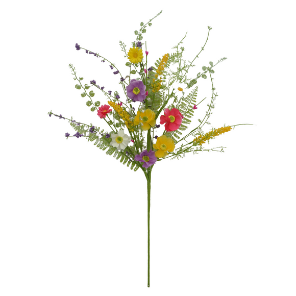 Multi Spring Wild Flowers Bush