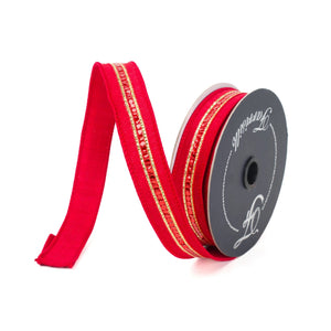  Red Twinkle Trim Ribbon 
