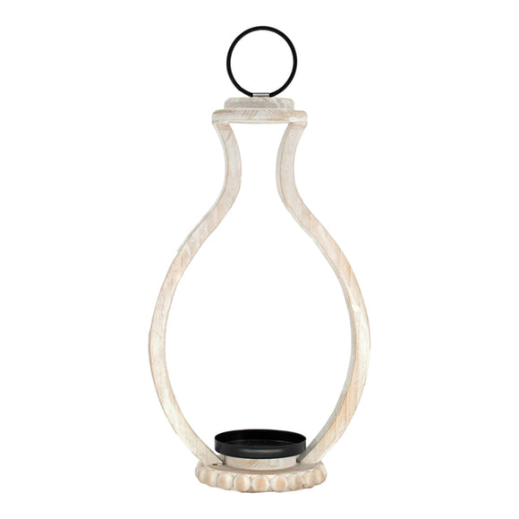 Vase shaped candle holder