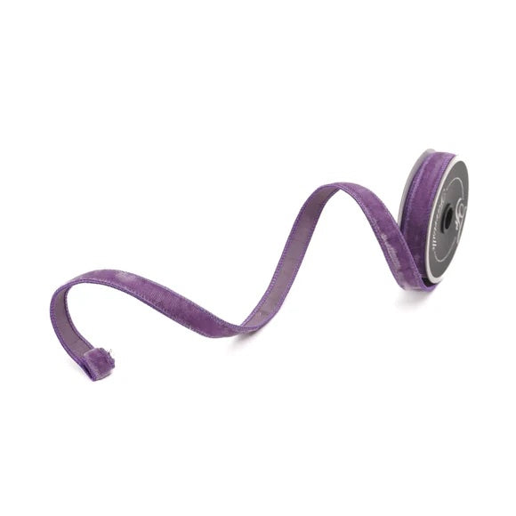 Violet Velvet Luster Ribbon