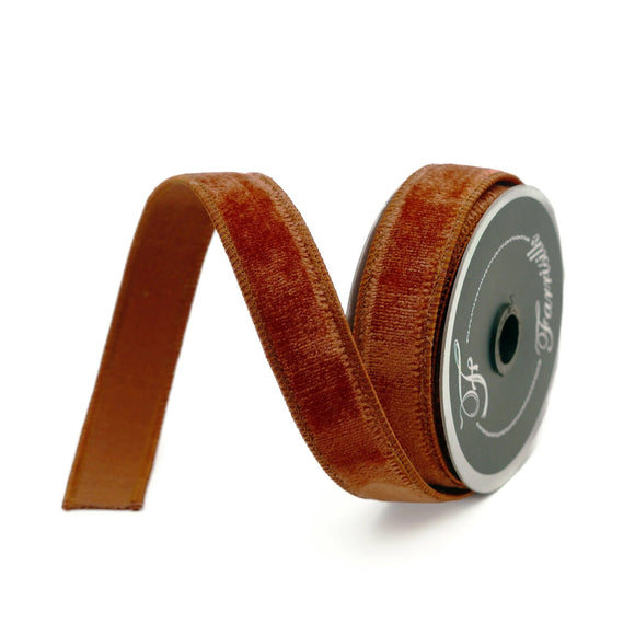  Cinnamon Velvet Ribbon 