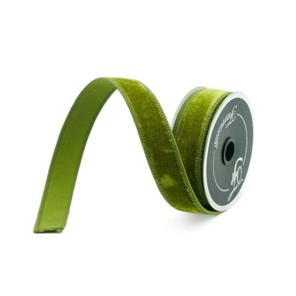  Lime Velvet Ribbon 