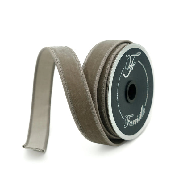  Platinum Velvet Ribbon 