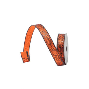  Orange And Black Wicked Weave Ribbon 