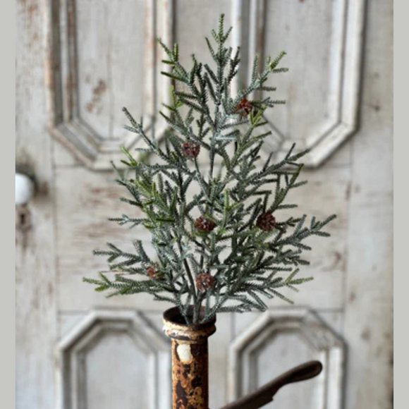 Green Brown Wind Chill Juniper Spray