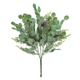 Eucalyptus and Cedar, 19", Green