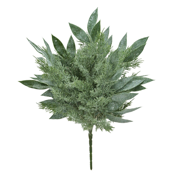 MIXED CYPRESS OLIVE LVS, 21