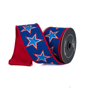 Liberty Stars Ribbon, 2.5" x 10 yards, Multi